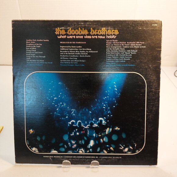 The Doobie Brothers ~ What Were Once Vices Are Now Habits (Vinyl LP, 1974) - Picture 4 of 4